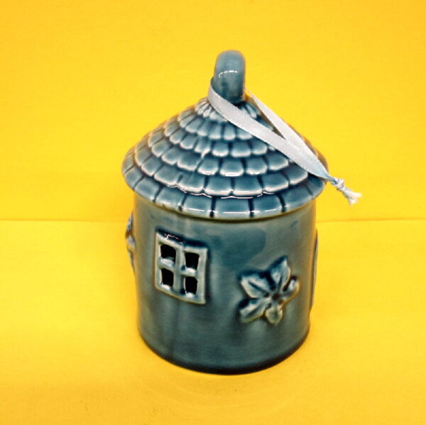 lanterna ceramica turchese - andrea fanciaresi vendita online